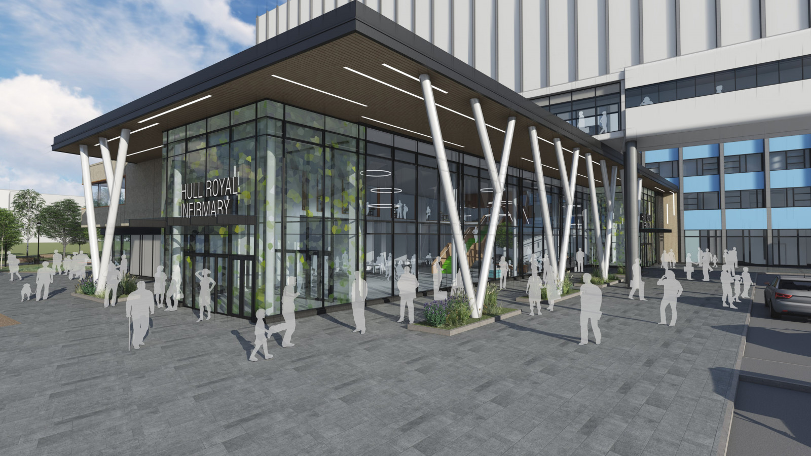 Planning Secured for Hull Royal Infirmary 3 Storey Extension Race